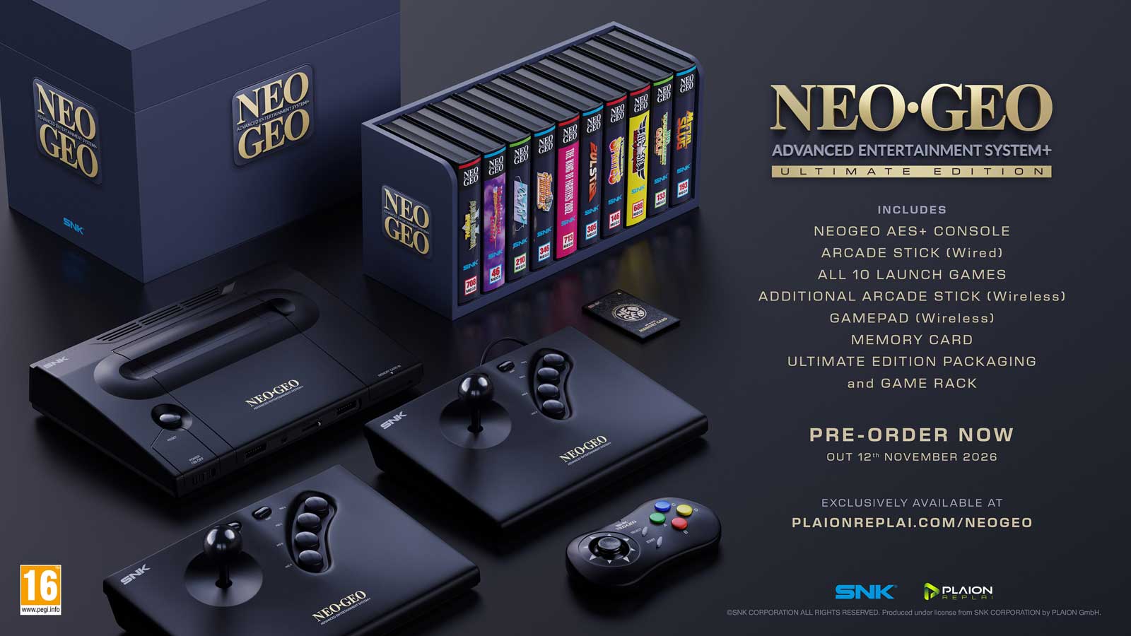NeoGeo AES+ Ultimate edition
